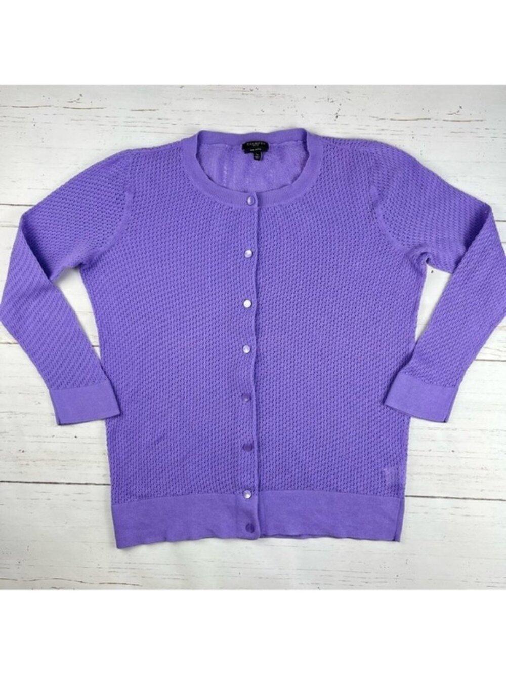 Pima Cotton Cardigan Large Petite